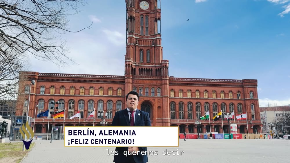 Felicitazione della Chiesa di Berlino per il Centenario